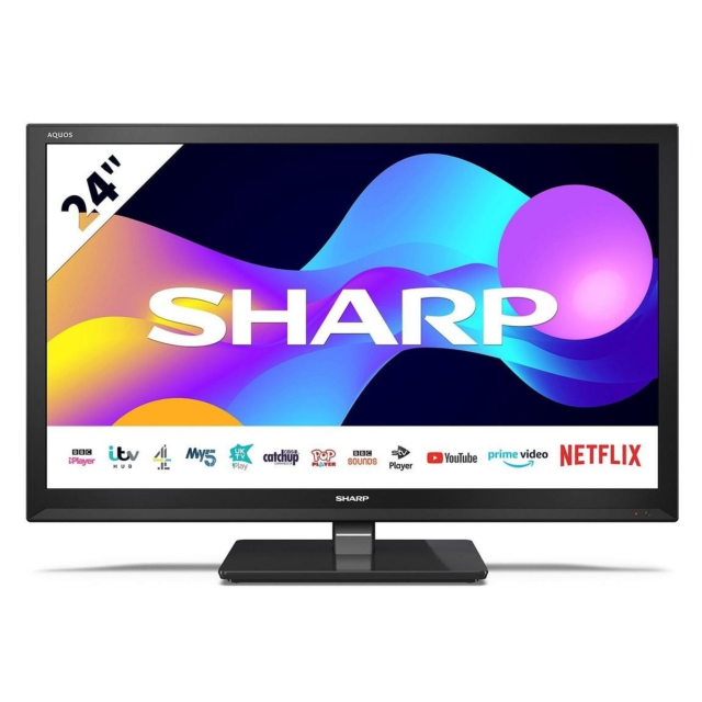 Sharp 1T-C24EE3KC2FB 24inch HD Ready Smart TV