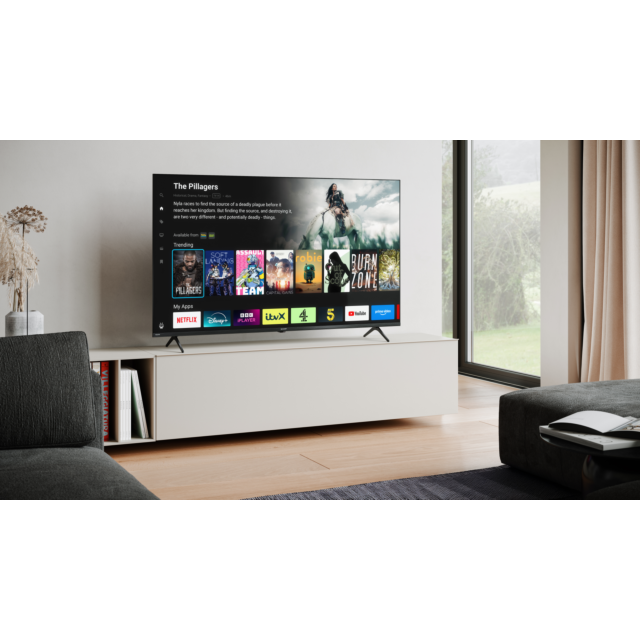Sharp 4T-C55HM5245KB 4K UHD TV - Black | 55 to 64 inch LED 4K UHD Televisions | 55 to 64 inch LED Televisions | 55 to 64 inch Televisions | TVs | TV & Entertainment | Catalogue | Euronics Site