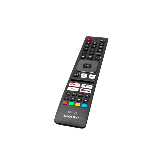 Sharp 4T-C55HM5245KB 4K UHD TV - Black | 55 to 64 inch LED 4K UHD Televisions | 55 to 64 inch LED Televisions | 55 to 64 inch Televisions | TVs | TV & Entertainment | Catalogue | Euronics Site