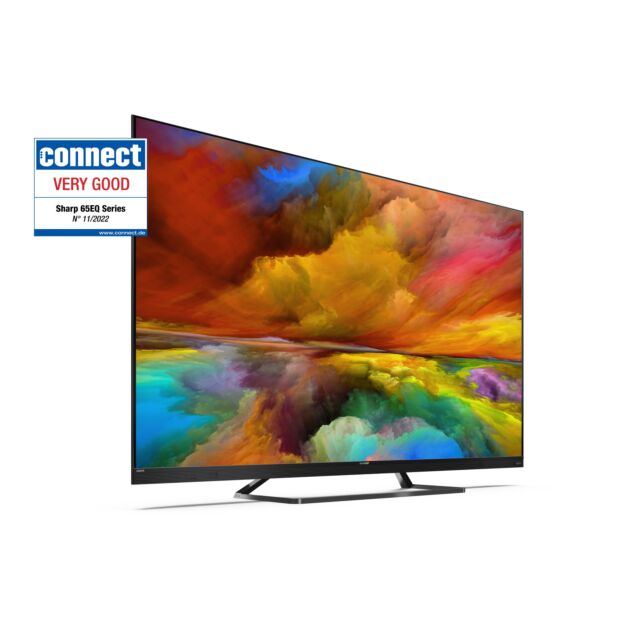 Sharp 4T-C65EQ3KM2AG 65inch 4K Ultra HD Smart TV with Quantum Dot