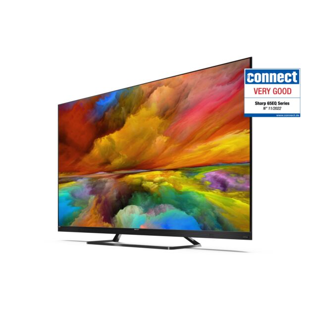 Sharp 4T-C65EQ3KM2AG 65inch 4K Ultra HD Smart TV with Quantum Dot