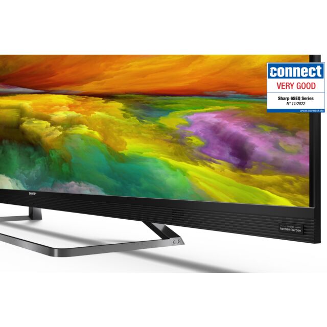 Sharp 4T-C65EQ3KM2AG 65inch 4K Ultra HD Smart TV with Quantum Dot