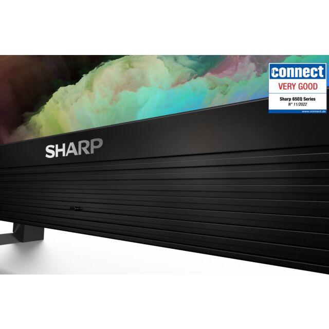 Sharp 4T-C65EQ3KM2AG 65inch 4K Ultra HD Smart TV with Quantum Dot