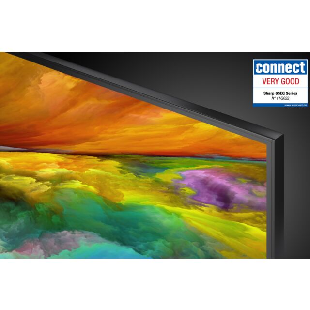Sharp 4T-C65EQ3KM2AG 65inch 4K Ultra HD Smart TV with Quantum Dot