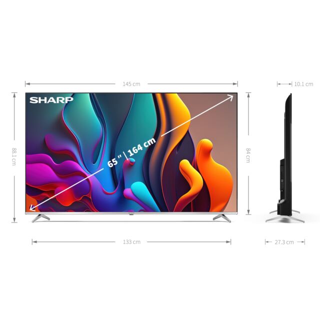 Sharp 4T-C65FP4KL2AB 65inch 4K Ultra HD Android Smart TV