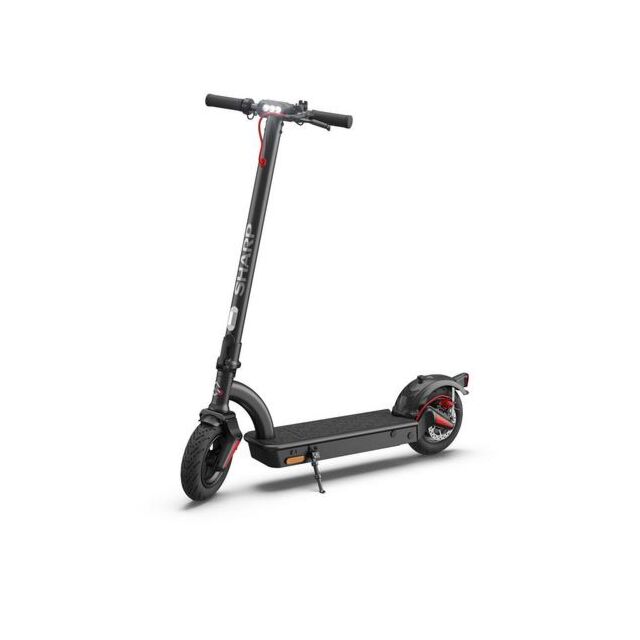 Sharp EM-KS2AEU-B E-Scooter with built in display and app control - Black