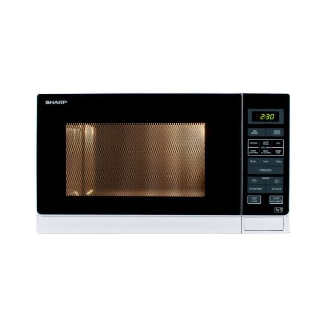 Sharp R372WM 25 Litre 900 Watt Microwave In White