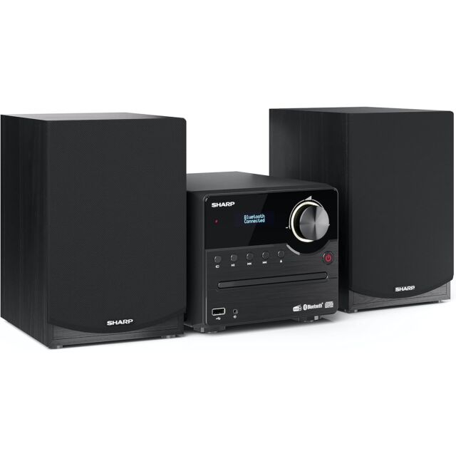 Sharp XL-B517D BK XL-B517D(BK) Wireless Hi-Fi Micro System - Black