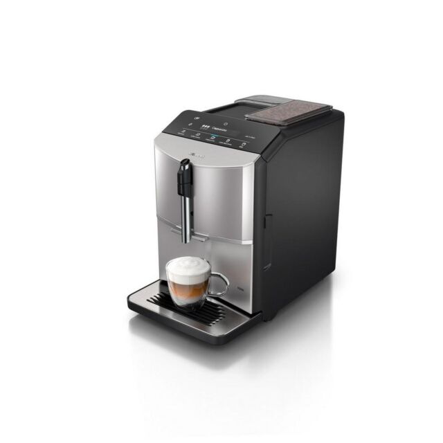 Siemens TF303G07 Bean to Cup Fully Automatic Freestanding Coffee Machine - Inox Silver Metallic