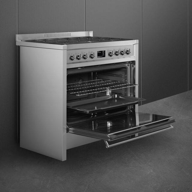 Smeg A1-9 Opera Range Cooker 90Cm Duel Fuel 