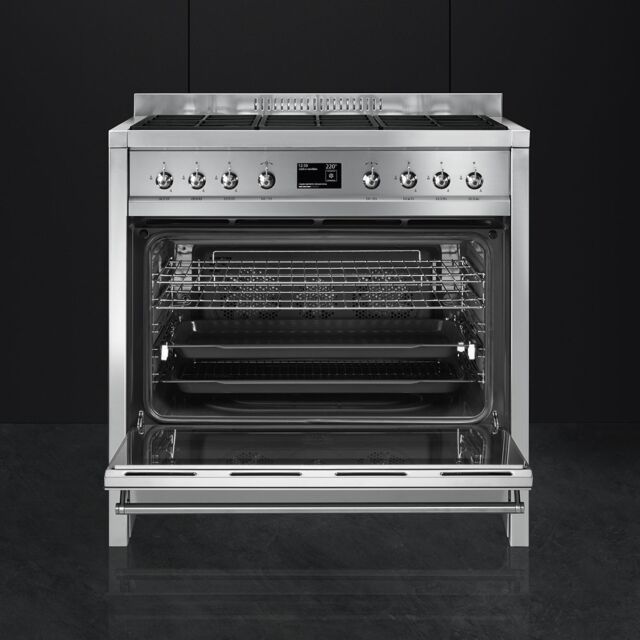 Smeg A1-9 Opera Range Cooker 90Cm Duel Fuel 