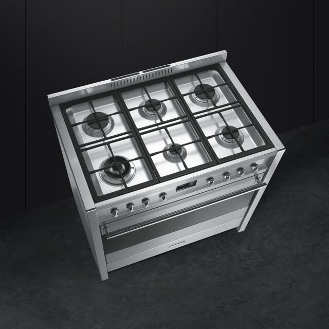 Smeg A1-9 Opera Range Cooker 90Cm Duel Fuel 