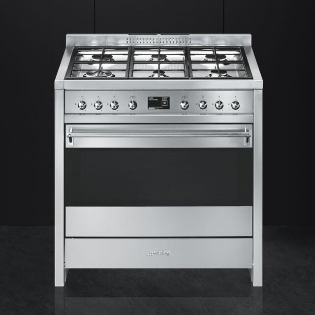 Smeg A1-9 Opera Range Cooker 90Cm Duel Fuel 