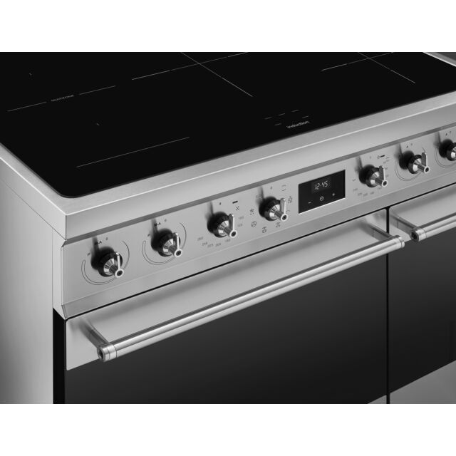 Smeg C92IMX2 81.3Cm Electric Rangecooker With Double Oven And Induction Hob - Stainless Steel