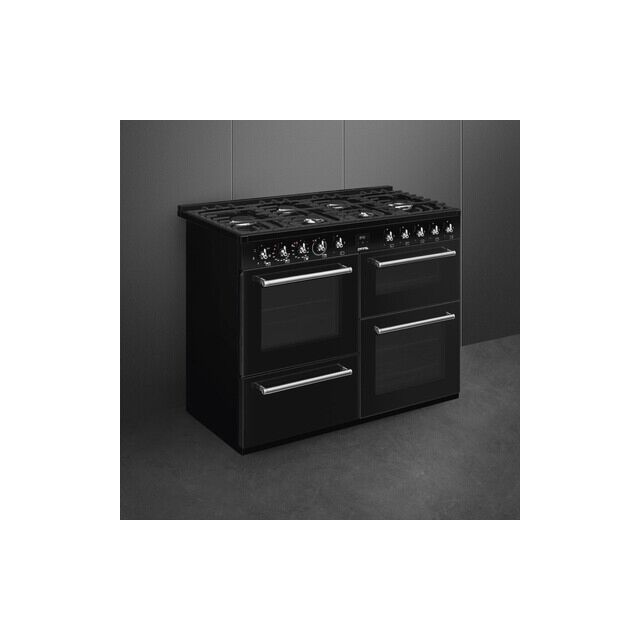 Smeg CX113GMBL 110Cm Concert Dual Fuel Range Cooker