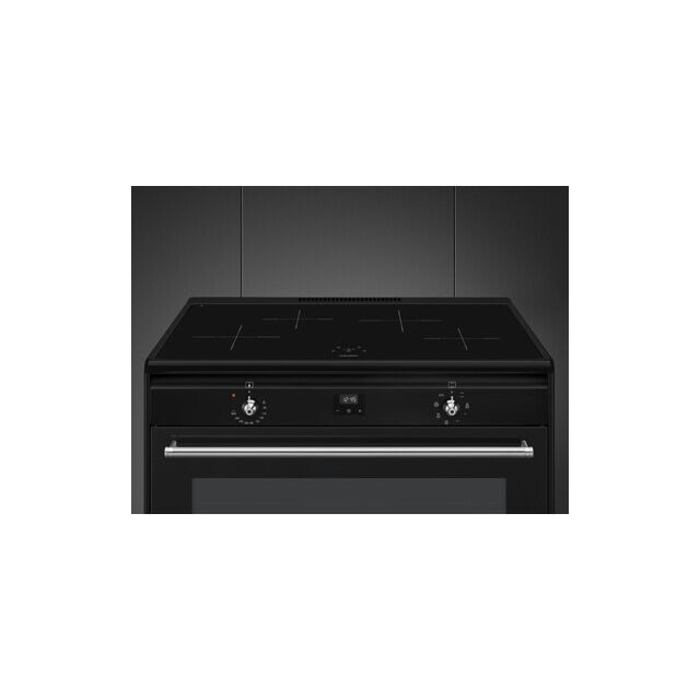 Smeg CX91IMBL 90Cm Concert Induction Range Cooker 