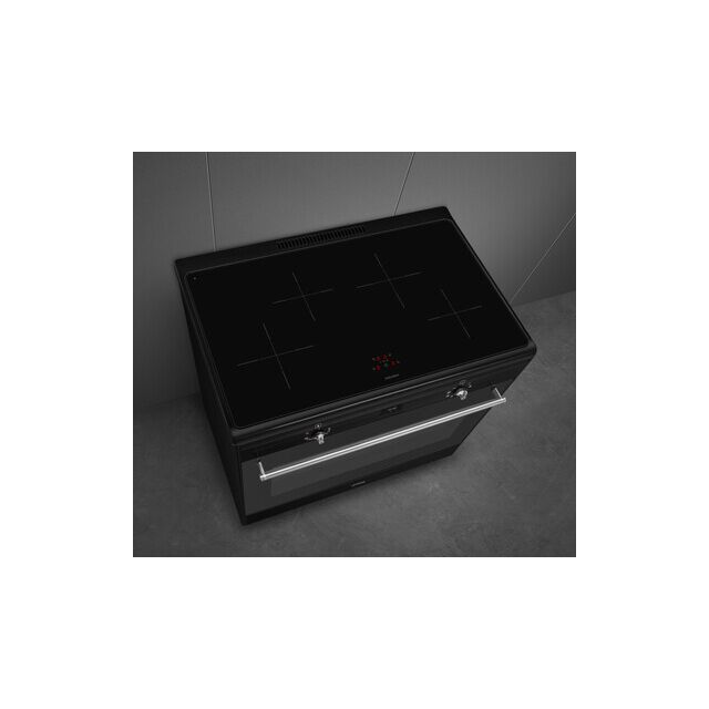 Smeg CX91IMBL 90Cm Concert Induction Range Cooker 