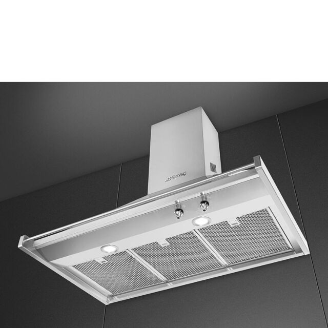 Smeg KD90HXE Opera 90Cm Chimney Hood In Stainless Steel 