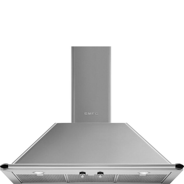 Smeg KTR90XE 90cm Victoria Chimney Hood Stainless Steel