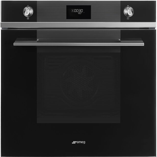 Smeg SF6101TVN1 Linea 60Cm Single Oven In Black 