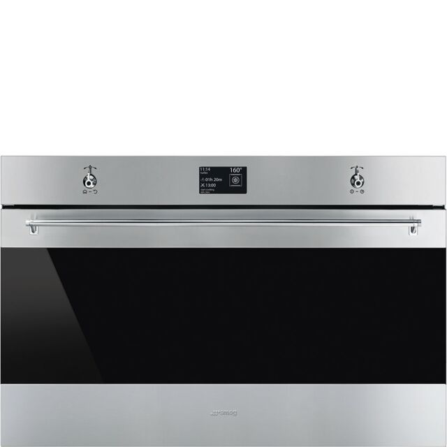 Smeg SFP9395X1 90Cm Classic Pyrolytic Single Oven