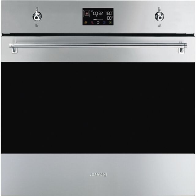 Smeg SOP6302S2PX 60Cm Classic Steamone Single Oven