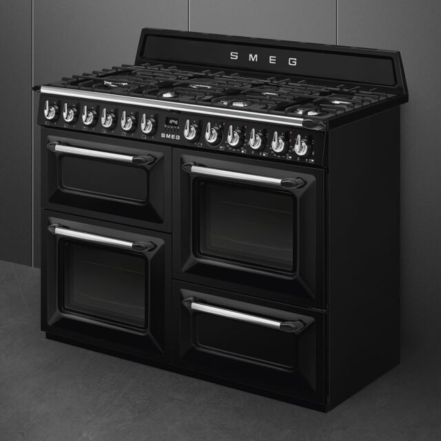 Smeg TR4110IBL2 110cm Victoria Electric Range Cooker Black