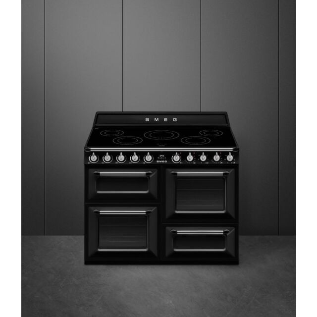 Smeg TR4110IBL2 110cm Victoria Electric Range Cooker Black