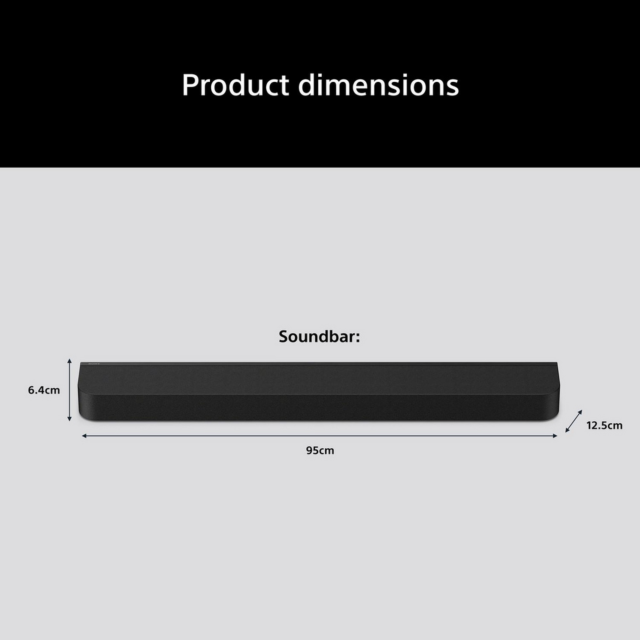 Sony HTA7100.CEK Dolby Atmos 7-Channel Soundbar Black