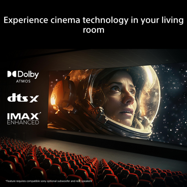 Sony BRAVIA 5.1 to 7.1ch Theatre Trio with Dolby Atmos