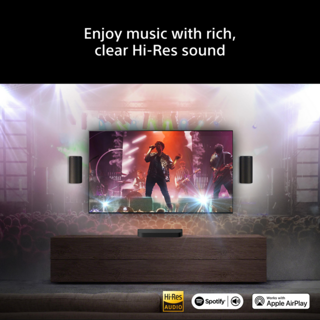 Sony BRAVIA 5.1 to 7.1ch Theatre Trio with Dolby Atmos
