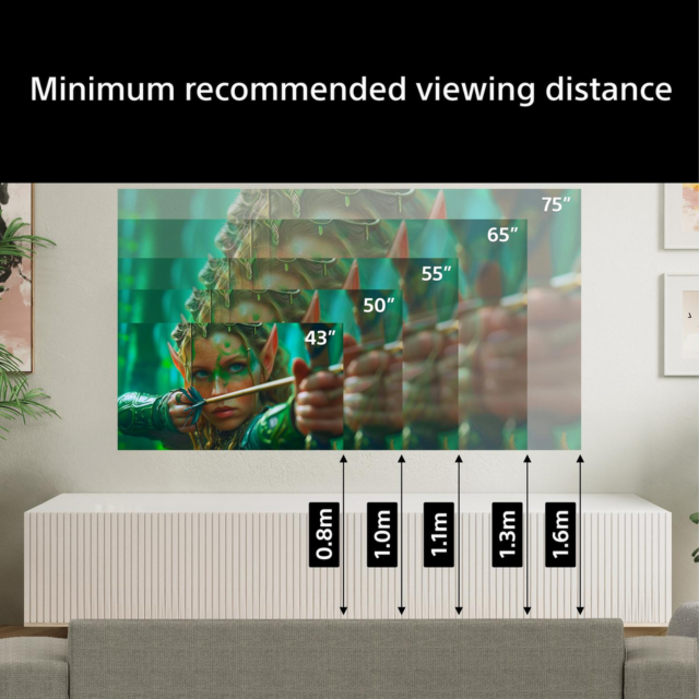 Sony K75S25M2PB.UKA 75-inch 4K BRAVIA Google TV