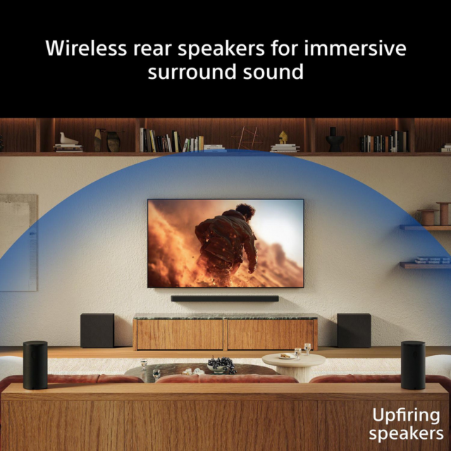 Sony SARS9.CEJ BRAVIA Theatre Rear 9 Wireless Speakers