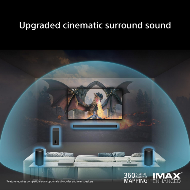 Sony SARS9.CEJ BRAVIA Theatre Rear 9 Wireless Speakers