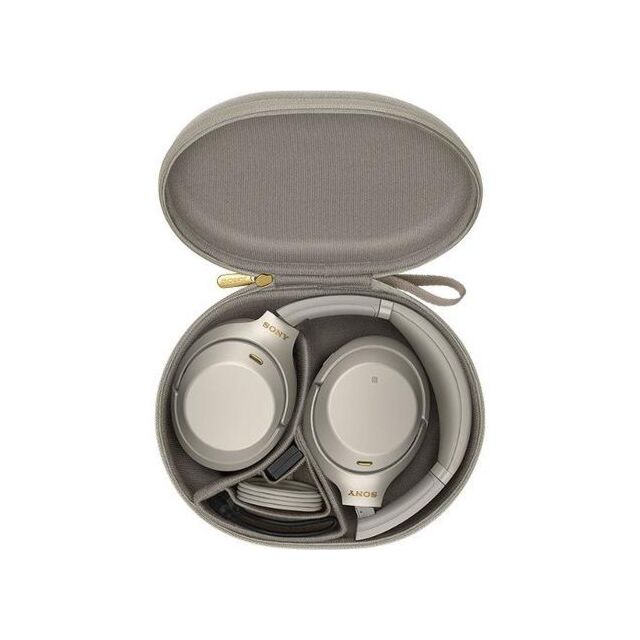 Sony WH1000XM3SCE7  Over Ear Wireless Noise Cancelling Headphones Silver