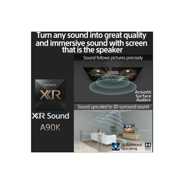 Sony XR48A90KU 48inch 4K OLED Ultra HD HDR Google TV