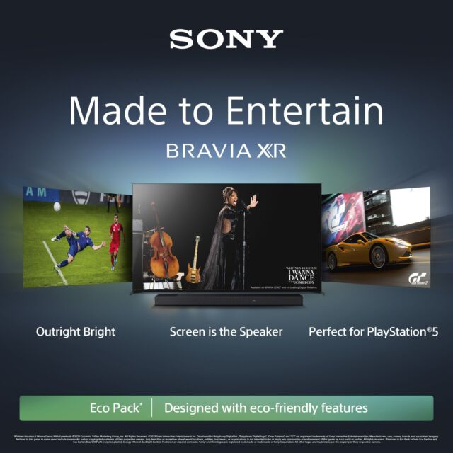 Sony XR65A80LU 65inch4K OLED Google Smart TV
