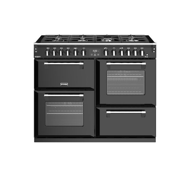 Stoves RICHDXS1100DFBLK Richmond Deluxe Range Cooker 444444917