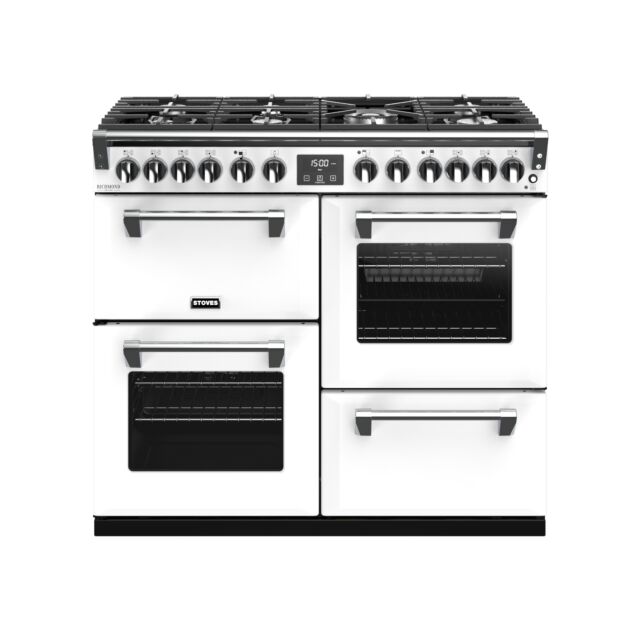 Stoves ST RICH DX S1000DF CB Iw Colour Boutique Richmond Range Cooker 