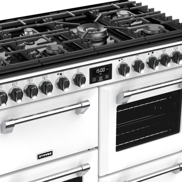 Stoves ST RICH DX S1000DF CB Iw Colour Boutique Richmond Range Cooker 