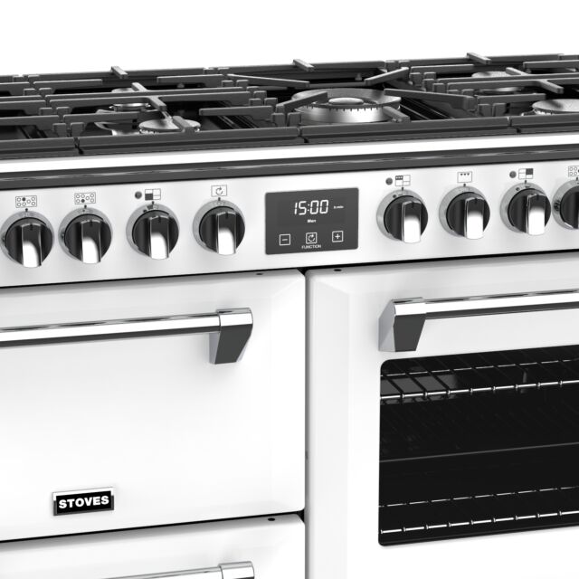 Stoves ST RICH DX S1000DF CB Iw Colour Boutique Richmond Range Cooker 