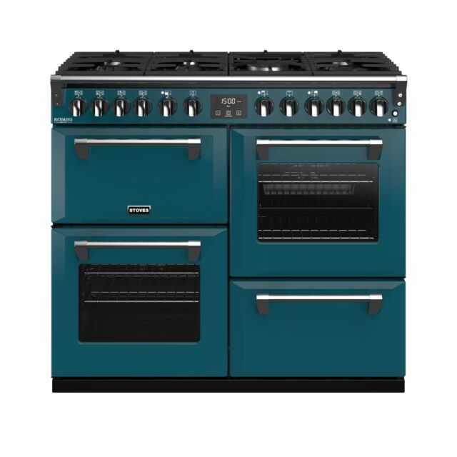 Stoves ST RICH DX S1000DF CB Kte Colour Boutique Richmond Range Cooker