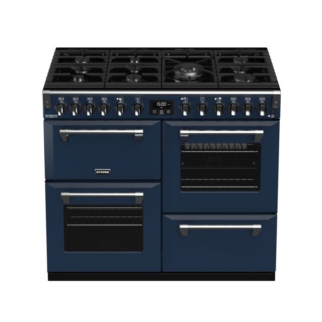Stoves ST RICH DX S1000DF CB Mbl Colour Boutique Richmond Range Cooker 