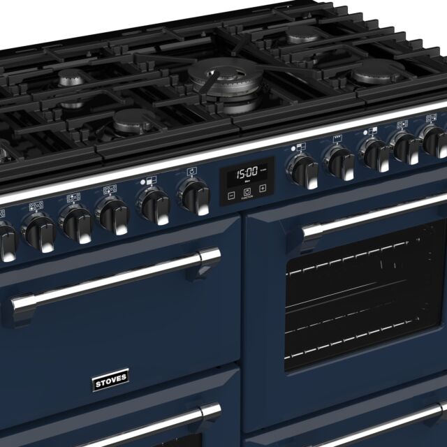 Stoves ST RICH DX S1000DF CB Mbl Colour Boutique Richmond Range Cooker 