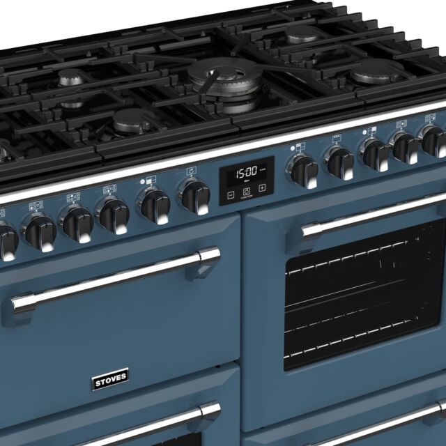 Stoves ST RICH DX S1000DF CB Tbl Colour Boutique Richmond Range Cooker