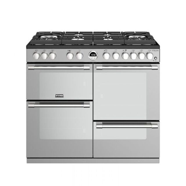 Stoves ST STER DX S1000DF GTG SS Range Cooker Duel Fuel 100cm wide