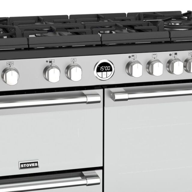 Stoves ST STER DX S1000DF GTG SS Range Cooker Duel Fuel 100cm wide