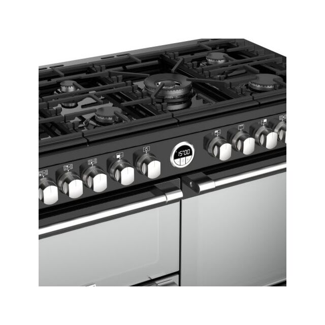 Stoves ST STER DX S1100DF BK Range Cooker Duel Fuel 110cm Wide