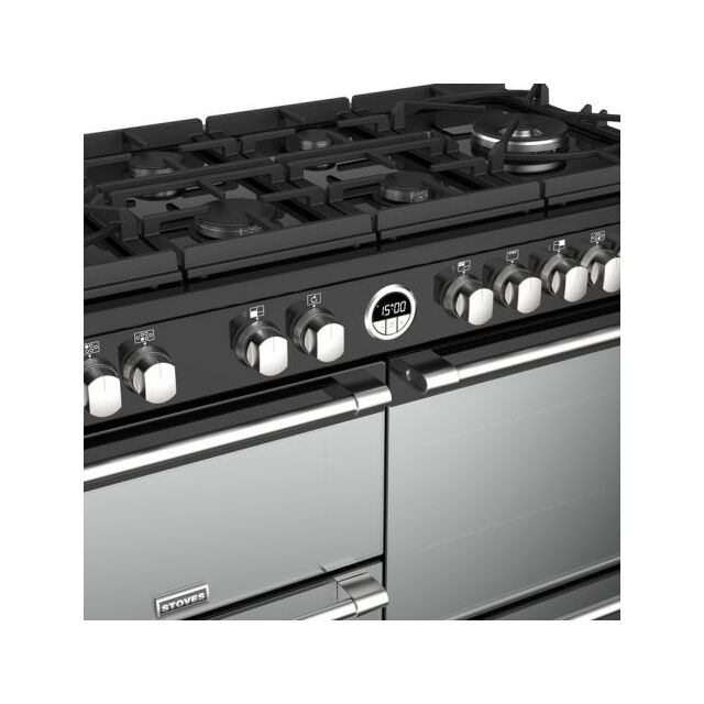 Stoves ST STER DX S1100DF GTG BK Range Cooker Duel Fuel 110cm Wide