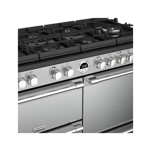 Stoves ST STER DX S1100DF GTG SS Range Cooker Duel Fuel 110cm Wide